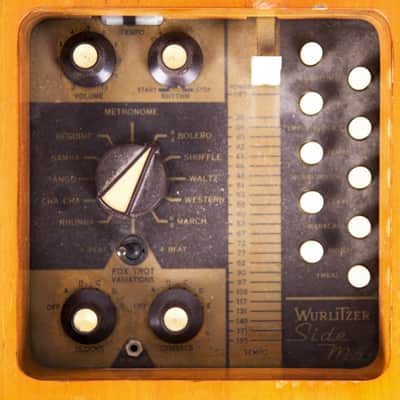 Wurlitzer Side Man Standing Drum Machine Model 5000 Kit 9021 Owned By Moby image 4