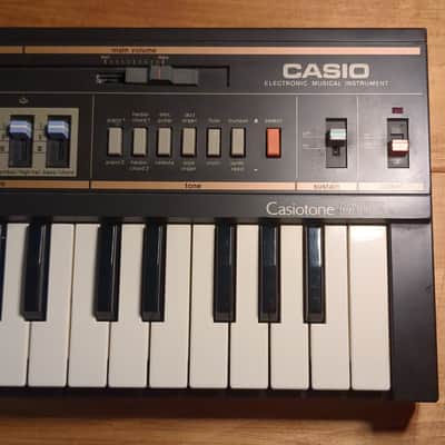 Casio MT-52 Casiotone 44-Key Synthesizer 1980s - Black image 4