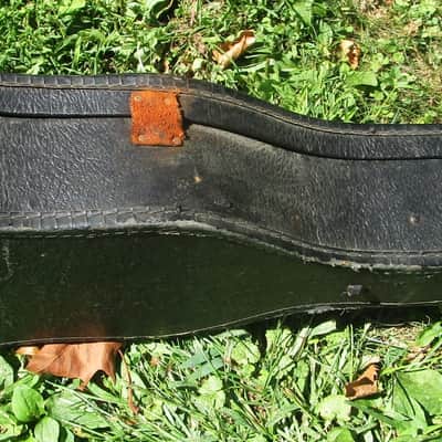 Parlor Guitar Case, 1920's, Good Condition image 6