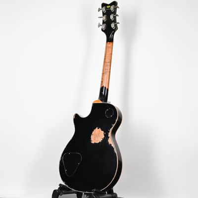 Gretsch Custom Shop USA Masterbuilt Chad Henrichsen 1955 Penguin Heavy Relic- Firebird Red over Black 2025 (UC25113955) image 14