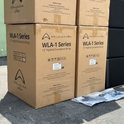 (4) Wharfedale Pro WLA-112-BL Active 12" Line Array #6192 (THS) image 9