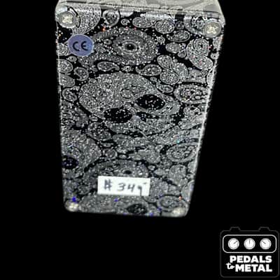 Flattley Guitar Pedals Revolution 2019 - Present - Black / Silver Paisley Skulls - X17035 image 7