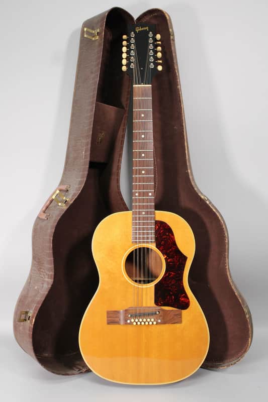 1964 Gibson B-25 12-String Acoustic Guitar | Natural Finish W/SSC image 1