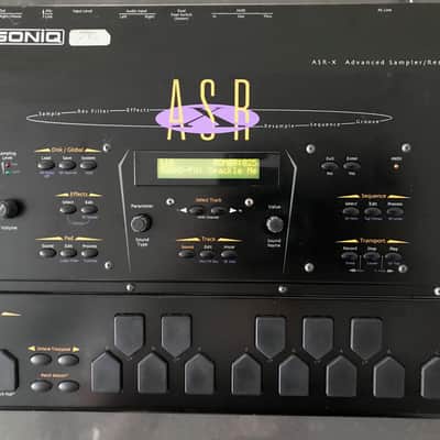Ensoniq ASR-X Advanced Sampler / Resampler 1997 - 1999 - Black