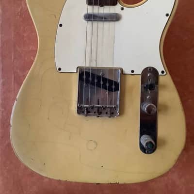 Fender Telecaster with Rosewood Fretboard 1970 - 1975 - Olympic White image 1