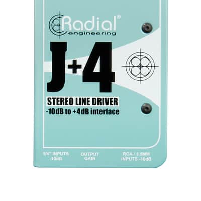 Radial Engineering J+4 Stereo Line Driver image 1