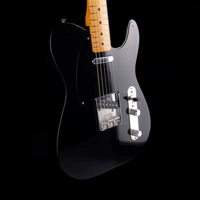 Fender Dealer Exclusive Vintera Road Worn '60s Double Esquire Black with Case image 6