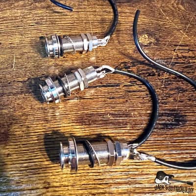 Recording King Acoustic Guitar Endpin Jack - 3 Pack (2020s - Chrome) image 3