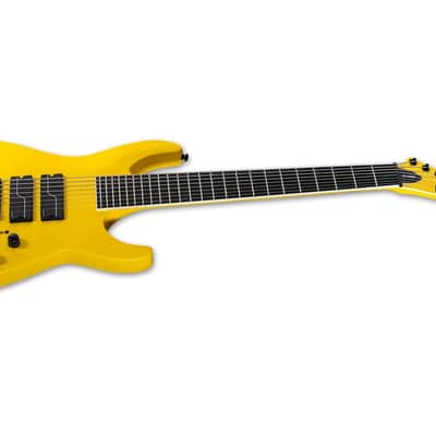 ESP Ltd SC-608 Baritone Yellow - Limited Edition image 2