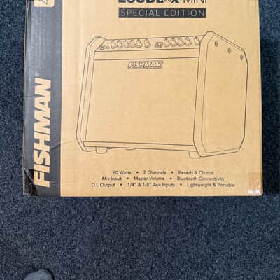 Fishman PRO-LBT-5CR Loudbox Mini with Bluetooth 2-Channel 60-Watt 1x6.5" Acoustic Guitar Amp 2019 - cream image 1