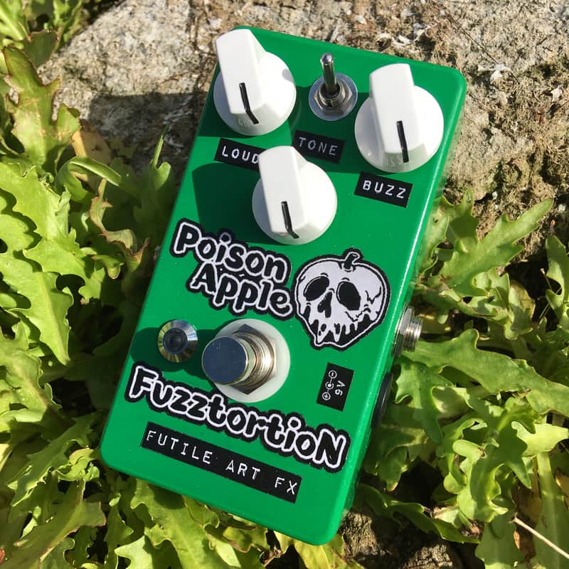 Futile Art FX Custom Shop 🍏 Poison Apple Fuzztortion OpAmp Muff image 1