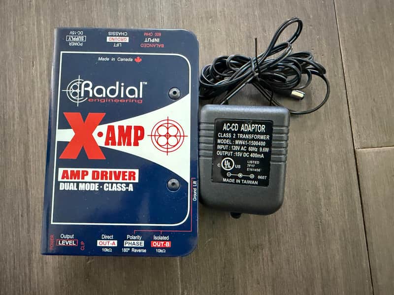 Radial X-Amp Studio Reamper 2000’s - Blue image 1