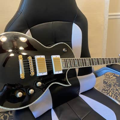 ESP LTD EC-1000 Eclipse electric guitar black EMG 89XR 89X 18v battery PLEK’ed EVO-gold frets Sperze image 1