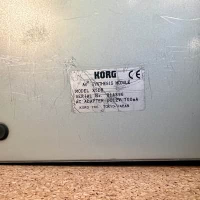 Korg X5DR 1990s – Serviced – Warranty image 4