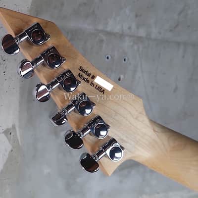 B.C. Rich Gunslinger Mahogany Reverse Head - Natural image 4