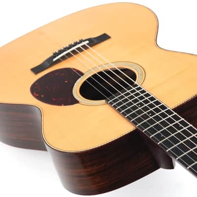 Santa Cruz OM Custom Bearclaw German Spruce Indian Rosewood 2017 image 10