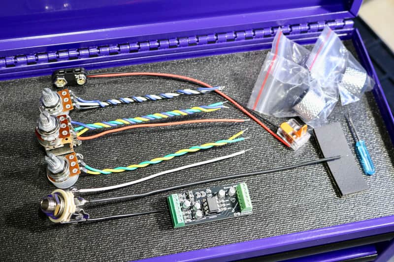 Boscoe MMSA78+ kit - Music Man Sabre Bass Preamp Replica, Improved image 1