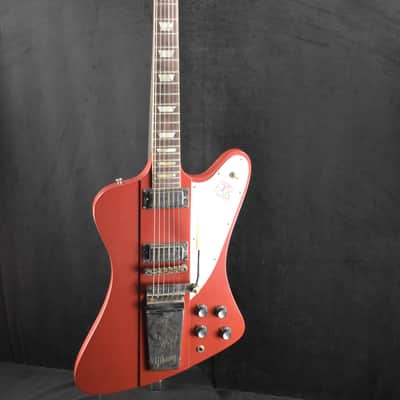 Gibson Murphy Lab 1963 Firebird V with Maestro Vibrola Ultra Light Aged Ember Red image 2