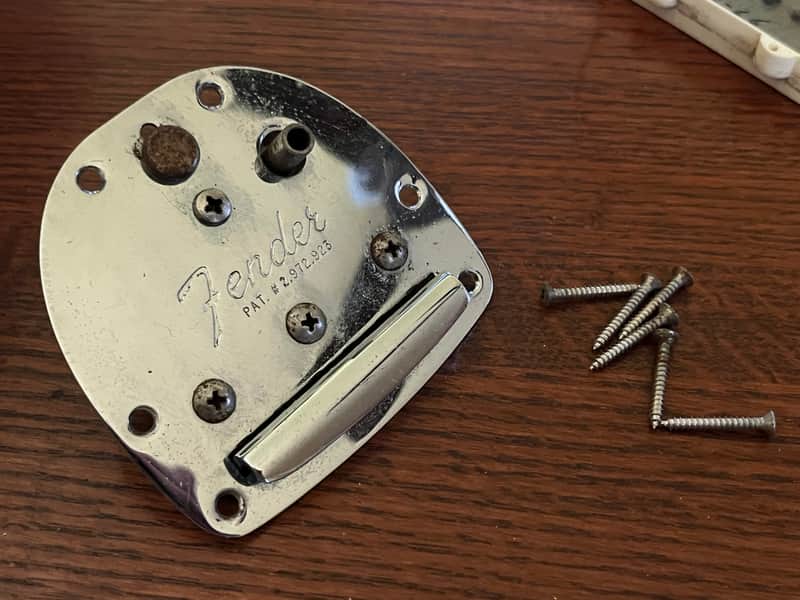 1960s Fender Jaguar Jazzmaster guitar tremolo bridge image 1
