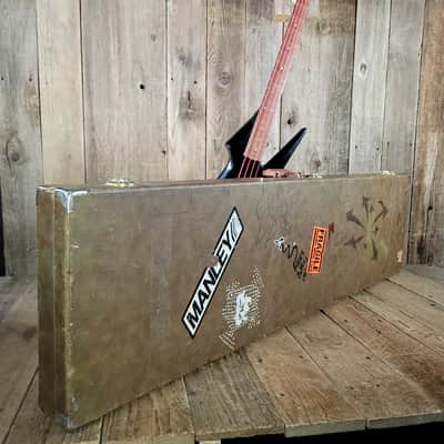 Hondo Death Dagger 1980s Refinished with original hard case - Black image 22