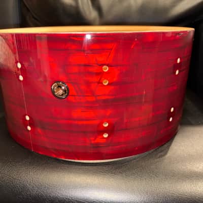 Pearl Masters Premium 14”x6.5” Snare Shell 2007-2008 - Red Onyx image 3