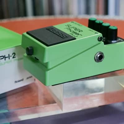 1985 Boss PH-2 Super Phaser (Black/Silver Label) 1984 - 1988 - Green image 6