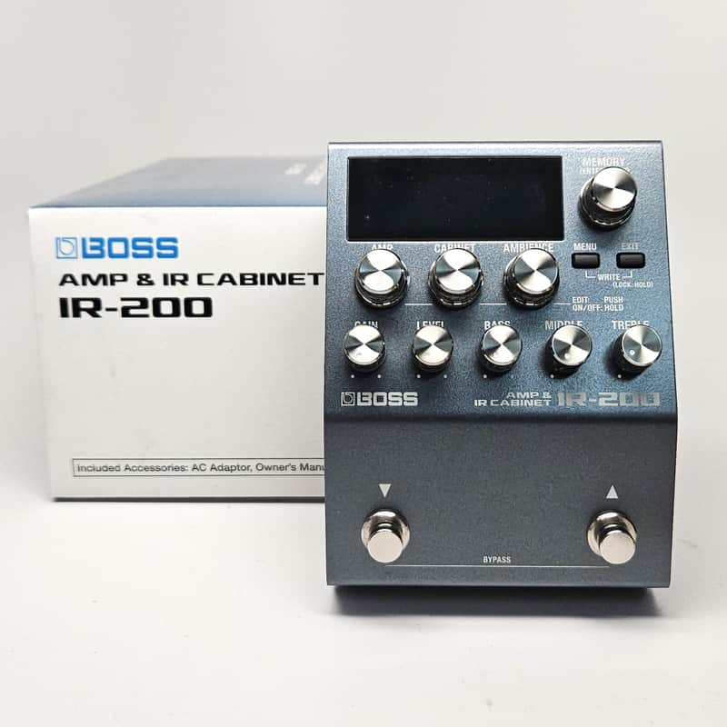 used Boss IR-200 Amp & IR Cabinet, Very Good Condition with Box, Power Supply, & Manual image 1
