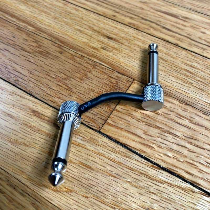 Lava Cable Mini ELC 1.25” RA 1/4” - RA 1/4” Patch Cable image 1