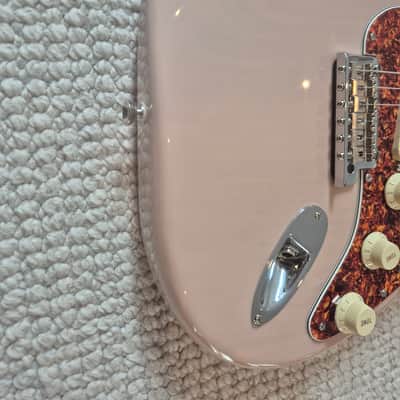 Fender American Professional II Stratocaster Thinline Shell Pink image 5