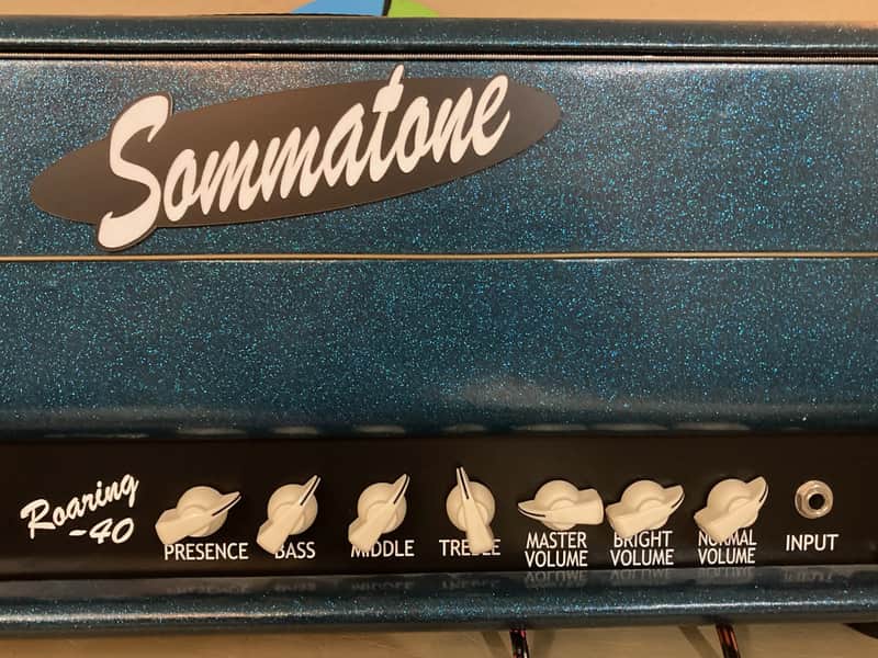 Sommatone Roaring 40 - Custom Blue Sparkle image 1