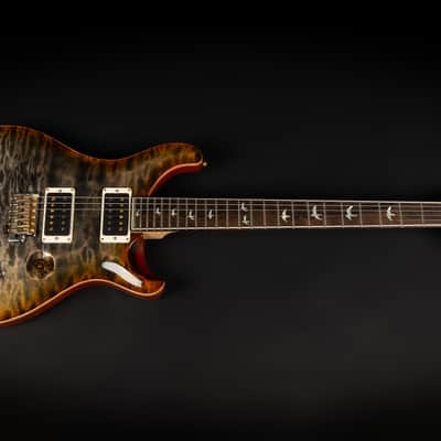 2015 PRS 30th Anniversary Wood Library Custom 24 Quilt 10-Top - Burnt Maple Leaf | USA Limited Edition Satin Flame Maple Neck Ziricote Fretboard 3.4kg | Coa OHSC image 3