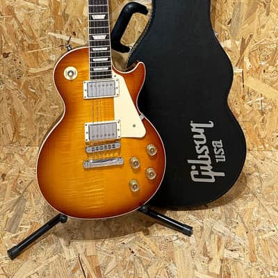 Pre Owned Gibson 2013 Les Paul Traditional '50s Neck Profile - Honey Burst Inc. Case image 5