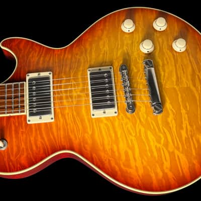 2009 Collings CL City Limits Deluxe Premium Quilt Top ~ Cherry Sunburst image 2
