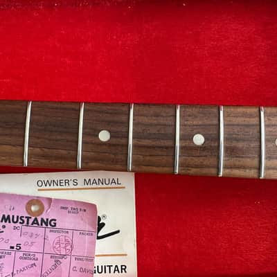 Fender Mustang 1973 USA olympic white DiMarzio PUs image 4
