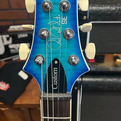 PRS SE Custom 24 Semi-Hollow Piezo 2025 - Present - Lake Blue image 3