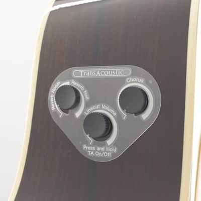 Yamaha LL-TA TransAcoustic Dreadnought 2024 Vintage Tint image 11