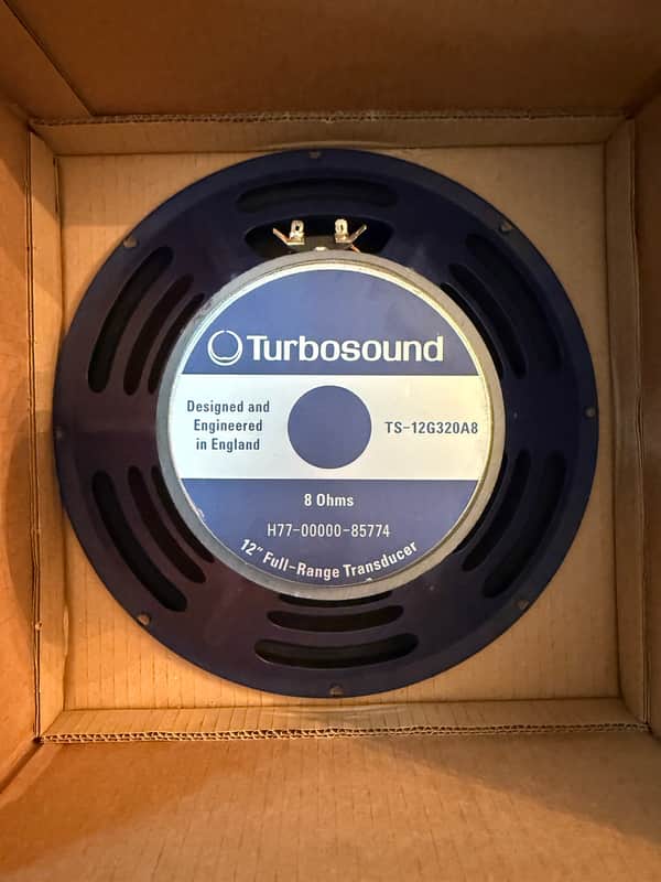 2 - Turbosound TS-12G320A8 12", 80-watt, 8-ohm Guitar Speakers (New Condition) image 1