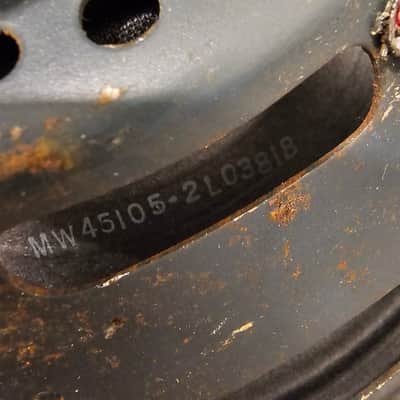 1960's Jensen P10R OEM Fender Bassman Band Master Super C5636-6 Code image 8