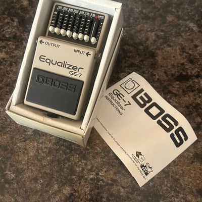 Boss GE-7 Equalizer Early 90’s (Made in Taiwan) image 1