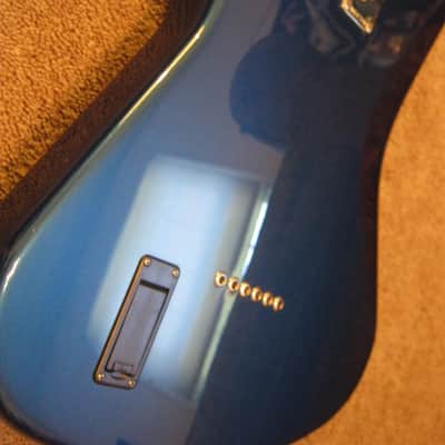 Ernie Ball Music Man Albert Lee SSS 2006 Dark Blue Metallic image 3