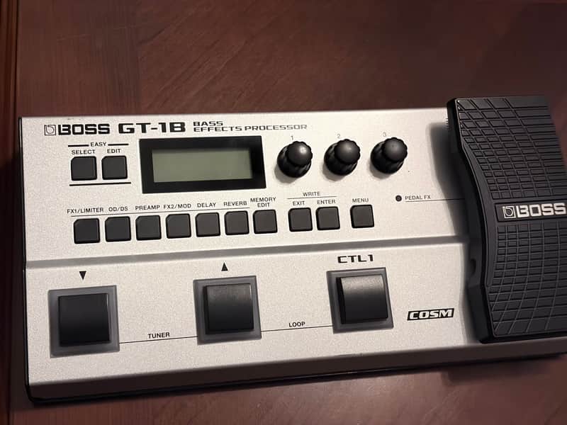 Boss GT-1B Bass Multi-Effect 2017 - Present - Silver image 1