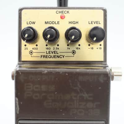 Boss PQ-3B Bass Parametric Equalizer Guitar Effect Pedal image 3