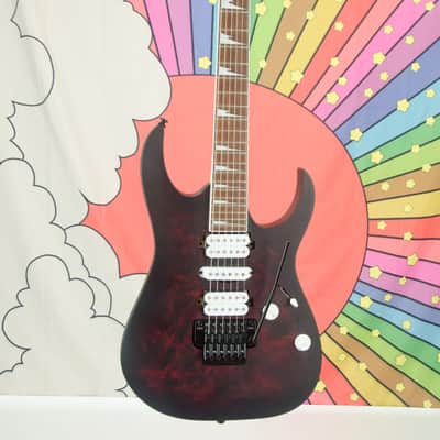 Mint Ibanez RG470DWXWZM RG Electric Guitar in Wine Red Frozen Matte image 2