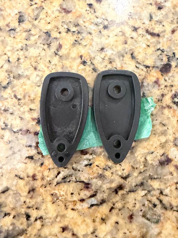 Ayotte Large Lug Spacers NOS from Ayotte 2018 - Black matte image 1