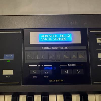 CASIO CZ-1000 Vintage 49-Key FM Synthesizer with New LCD. Made in JAPAN- 1984 Works and Sounds Great !... image 7