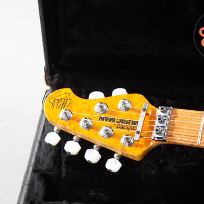 1995 Ernie Ball Music Man Eddie Van Halen EVH Gold Translucent OHSC image 5