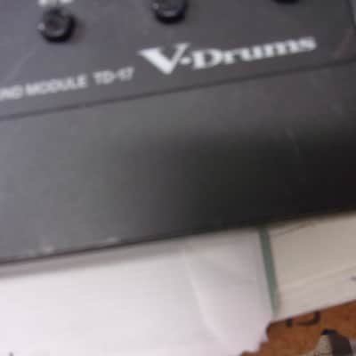 Roland TD-17 Module with Wiring Harness + Powers Supply *NO MOUNT is included* Tested + works great scuffs image 10