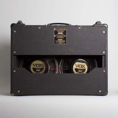 Vox AC-30/6 Twin Large Combo Tube Amplifier, c. 1981, ser. #25292. image 2