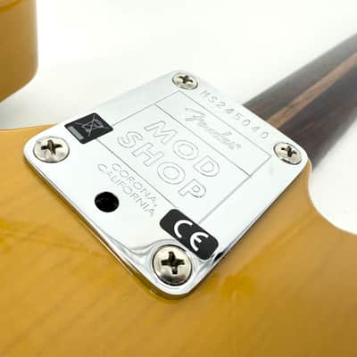 2024 Fender American Mod Shop Telecaster Solid Rosewood Neck – Butterscotch Blonde image 12