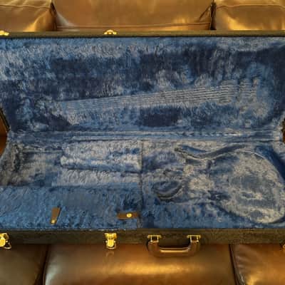 PRS Multi-Fit Hard Guitar Case - Black Paisley / Blue Interior image 3